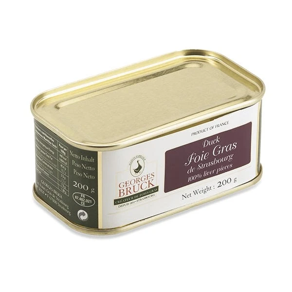 Goose Foie Gras In Tin 1 Goose Foie Gras In Tin